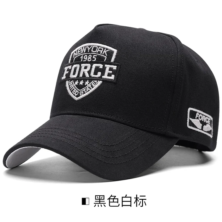 Drop Shipping High Top Hard Cotton Big Size Baseball Hats Man and Women Four Season Plus Size Sport Cap 56-60cm 60-65cm