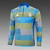 Joyfball 2025/2026 Real Madrid Half-Pull Training Suit Football Shirt 1:1 Thai Quality