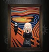 The Famous Painting "The Scream" That Moves, Creative And Trendy Ornaments And Funny Ornaments