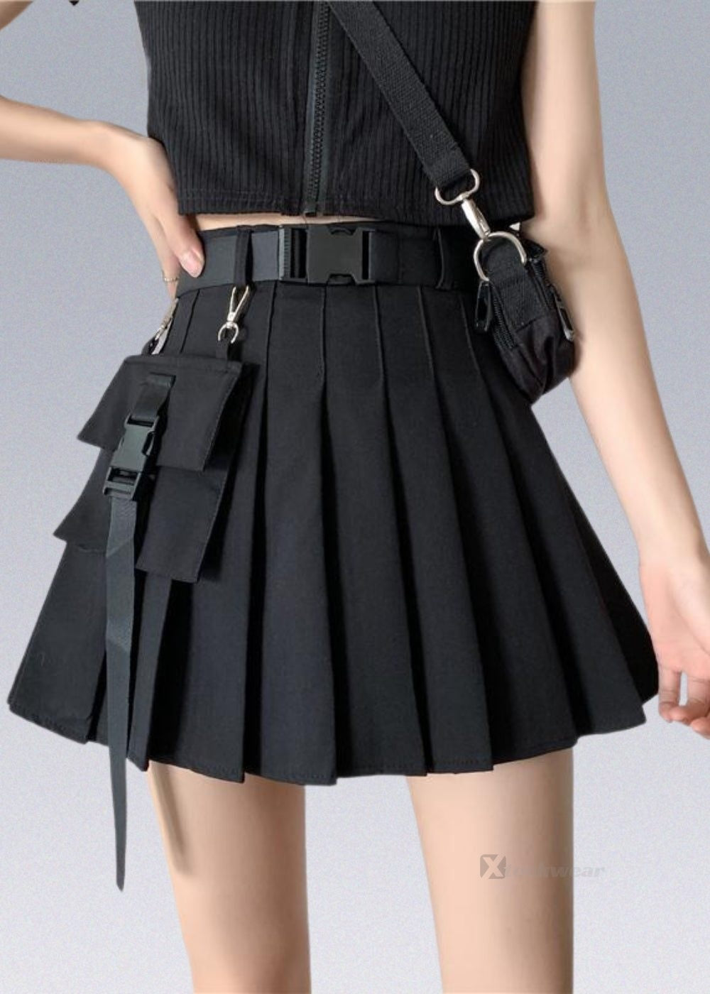 Dark Techwear Style Skirts - Shop Skirts - X