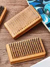 3Pcs Ski Waxing Brush Kit Portable Ski Snowboard Tuning Brush for Outdoor Skiing