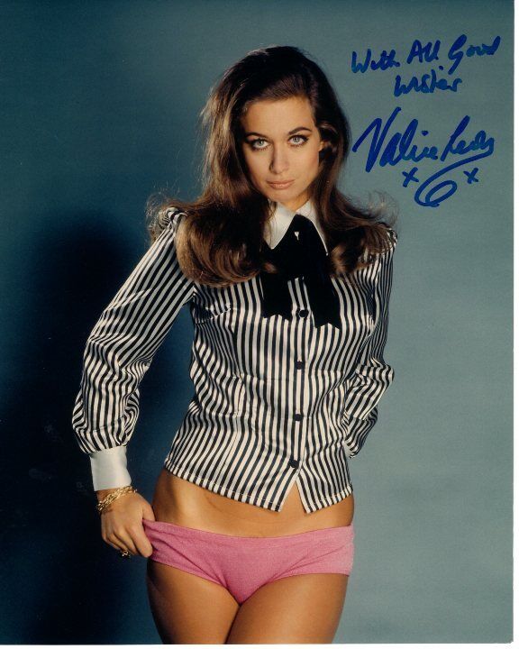 VALERIE LEON Signed Autographed JAMES BOND 007 GIRL Photo Poster painting