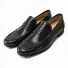 Men's Luxury Patent Leather Penny Loafers