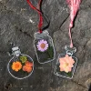 Dried Flower Bookmarks