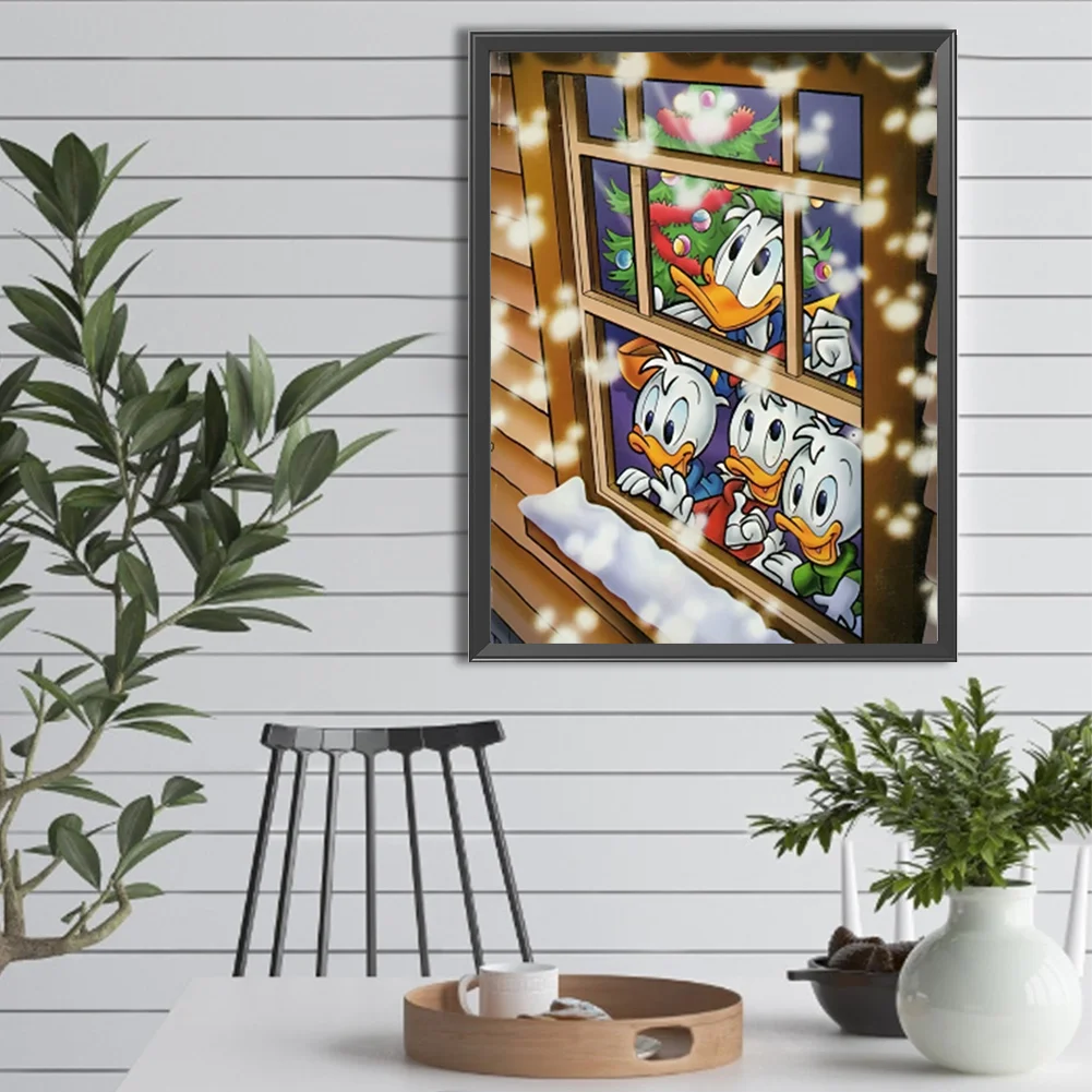 Diamond Painting - Full Round Drill - Donald Duck(Canvas|30*40cm)