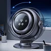 2024 new small bladeless silent fan, office desk air circulation fan