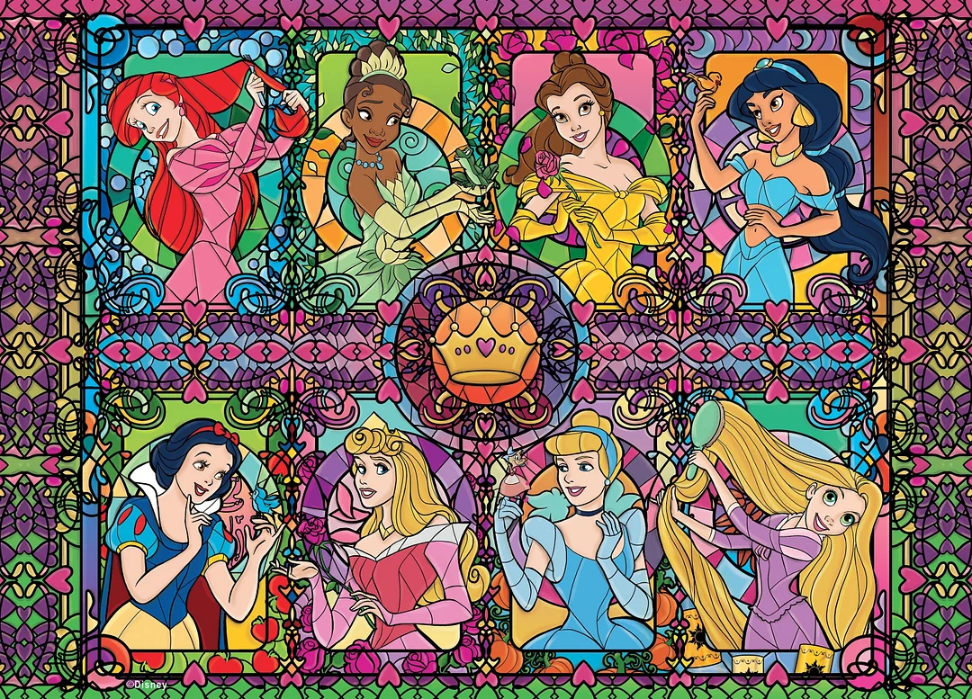 Disney Fine Art - Princess Collage -  Paint by Numbers Kits QM3147