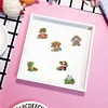 6Pcs Acrylic Special Shape Watermelon Diamond Painting Fridge Magnets