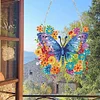 Diamond Painting Butterfly Acrylic Hanging Pendant for Wall Home Decor