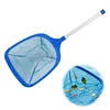 Pool Cleaning Nets Lightweight Swimming Pool Cleaning Net Aluminum Alloy Handle Shallow Water Leaf Nets for Fine Debris in Inground/Above Ground