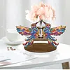 Vase Colibri En Bois-Ornement De Bricolage