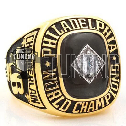 NBA Philadelphia 76ers Wilt Chamberlain championship rings