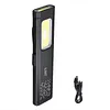 Rechargeable Mini LED Flashlight W/ Magnetic&Clip for Home Camping Emergency Use