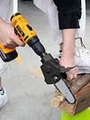 6 Inch Electric Drill Portable Chainsaws Accessory Set for Horticultural Pruning