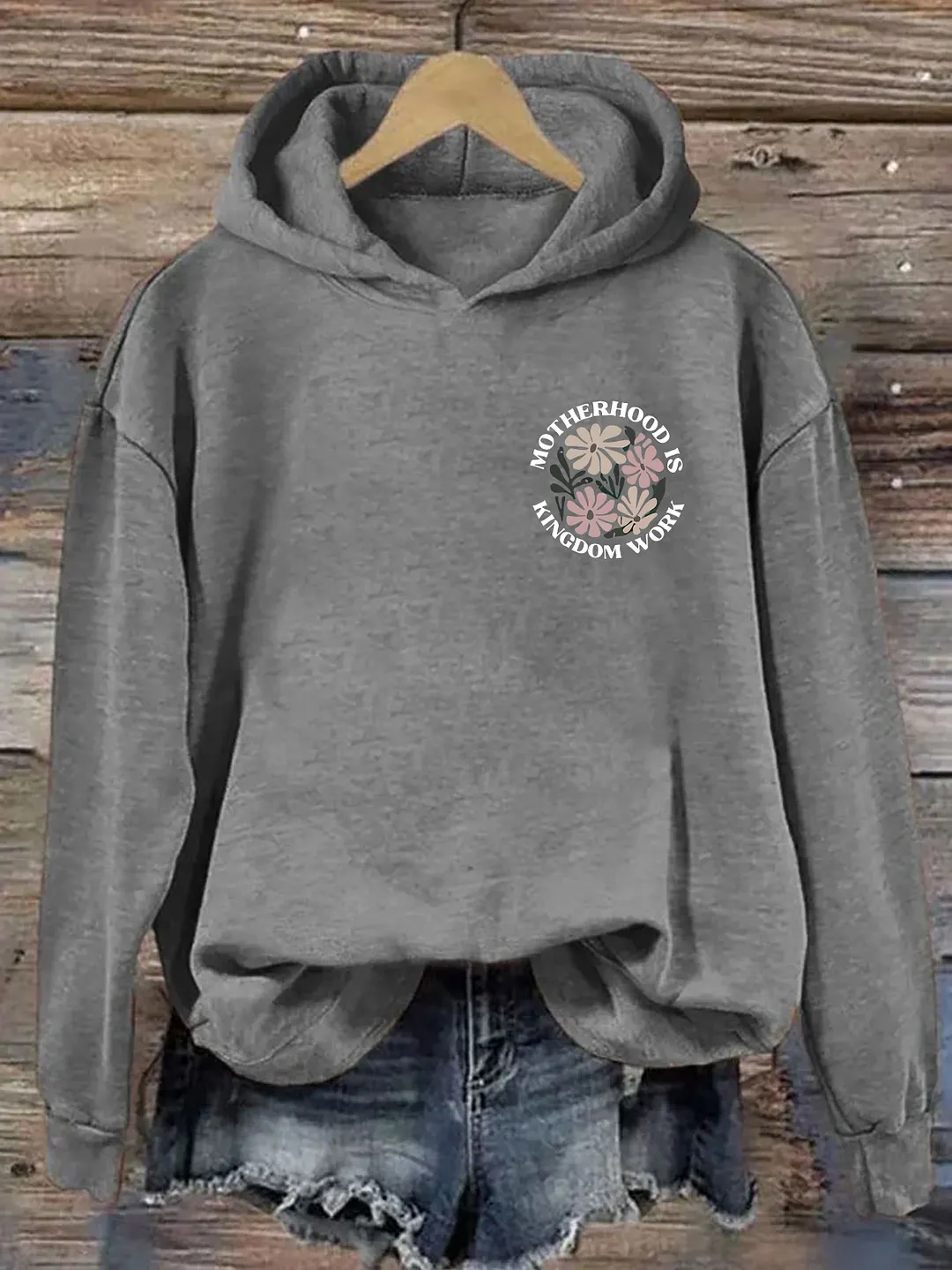 Motherhood Is Kingdom Work Hoodie