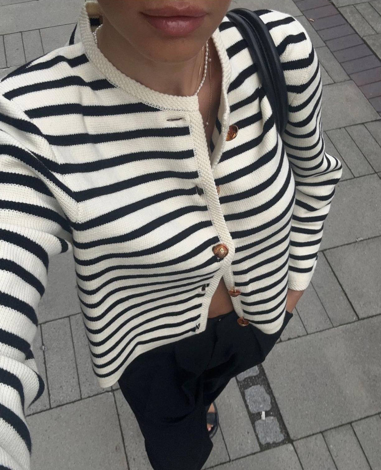 Ootddress Striped Knit 2 Piece-Set Shorts Women Fashion Zebra Printed Cardigan And High Waist Patchwork Shorts Sets Knitwear Outfits