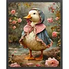 Peter Rabbit Duck-11CT Stamped Cross Stitch 40*50cm tapestrymarket