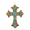 Diamond Painting-DIY Cross Decoration Pendant