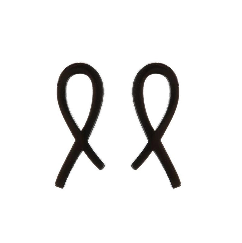 Minimalist Geometric 304 Stainless Steel No Inlaid 18K Gold Plated Ear Studs