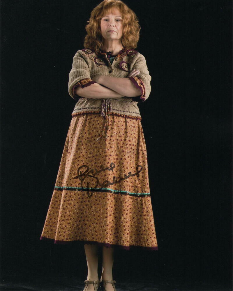 DAME JULIE WALTERS SIGNED AUTOGRAPH 8X10 Photo Poster painting - HARRY POTTER, MAMMA MIA! STAR