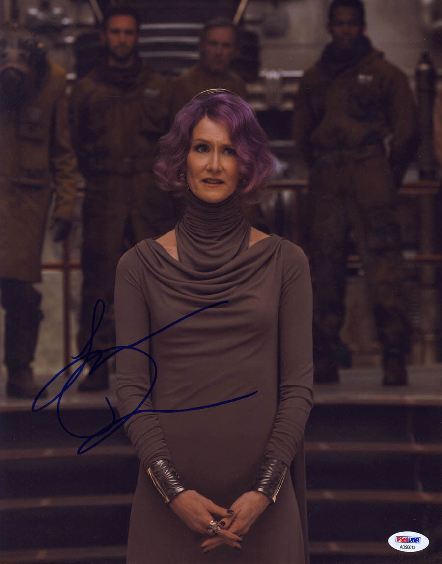 Laura Dern SIGNED 11x14 Photo Poster painting Holdo Star Wars The Last Jedi PSA/DNA AUTOGRAPHED