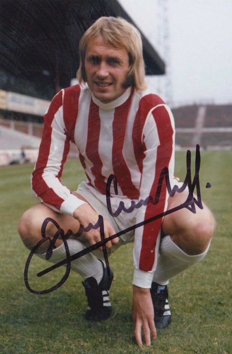 JIMMY GREENHOFF HAND SIGNED 6X4 Photo Poster painting - FOOTBALL AUTOGRAPH - STOKE CITY.