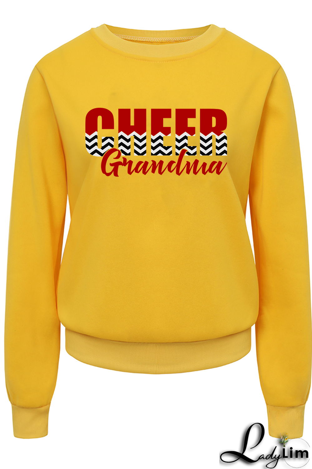 White Fashion Street Print Split Joint Letter O Neck Tops