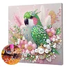 Framed Diamond Painting - Special Shaped - Parrot (25x25cm)