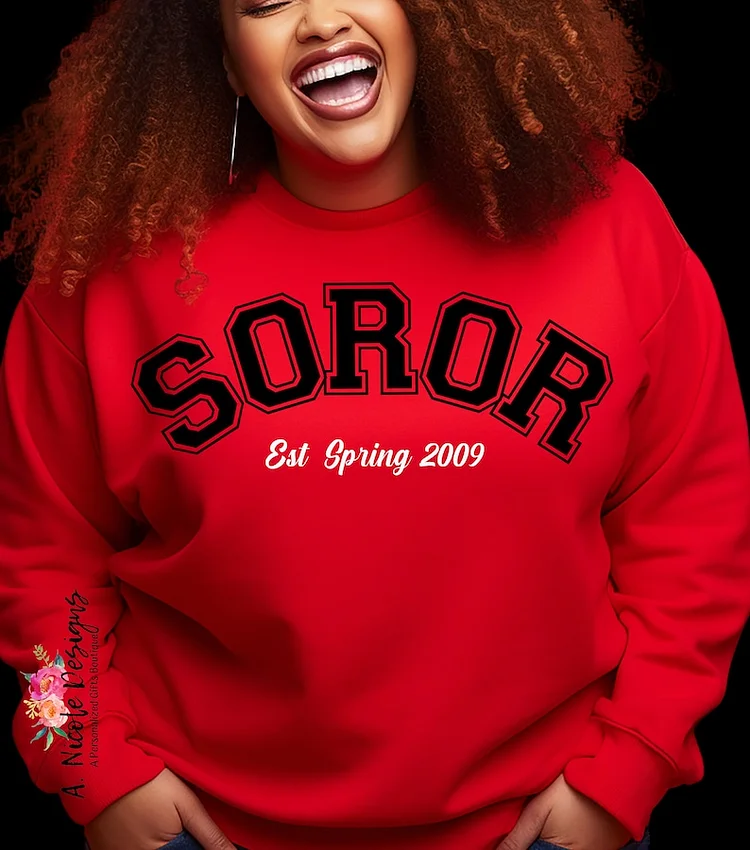 Soror Crewneck | Delta Sigma Theta Sorority | DST