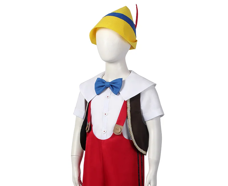 Pinocchio Halloween Costume Cosplay Outfit 