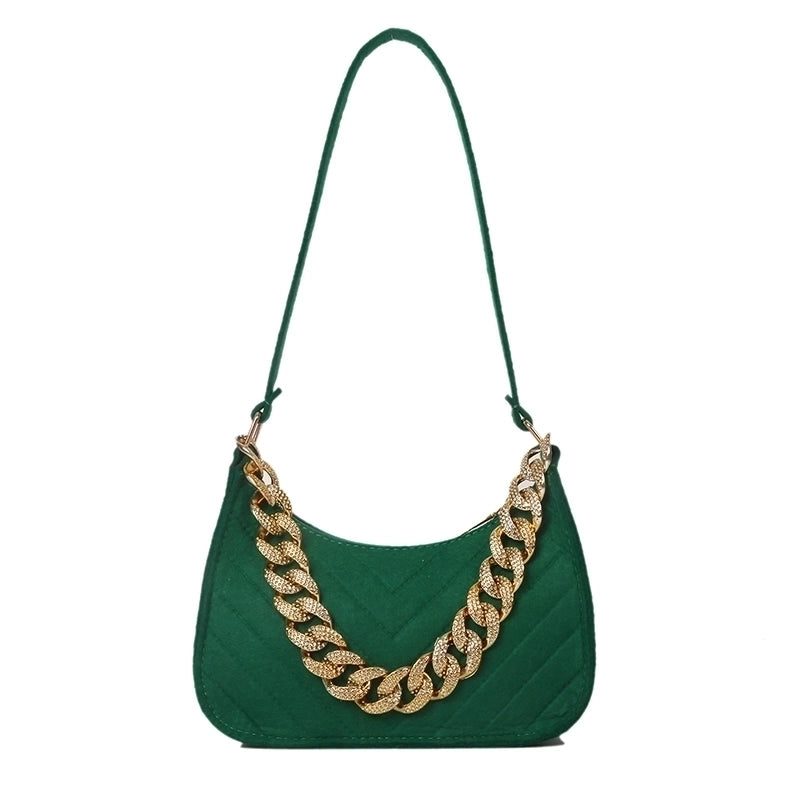 Women’s All Seasons Suede Fashion Underarm Bag