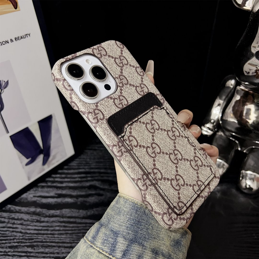 LV Card Holder iPhone Case Gucci Samsung Galaxy Cover