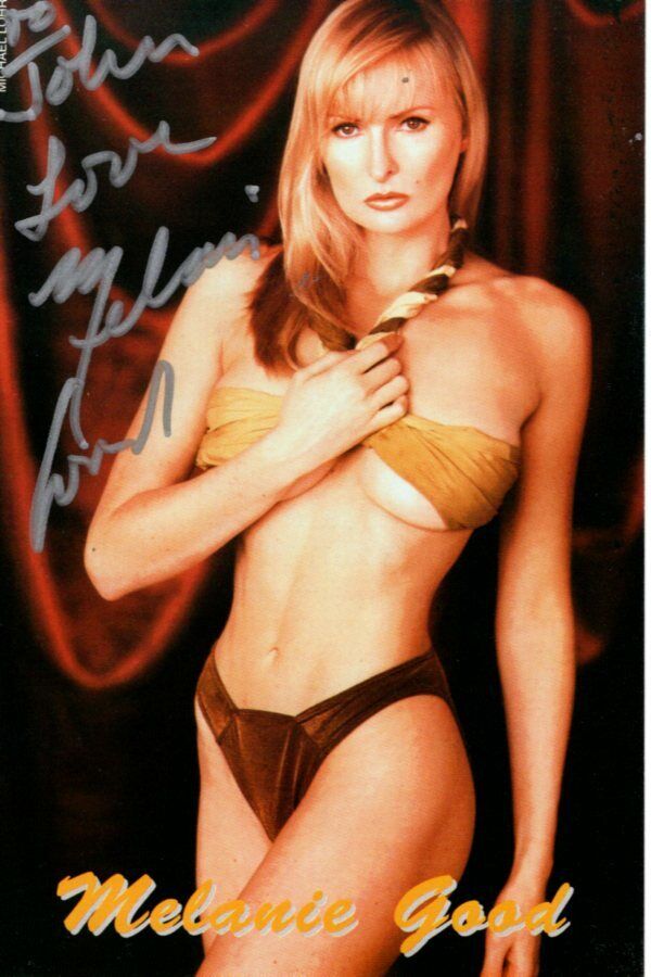 MELANIE GOOD Autographed Signed Photo Poster paintinggraph - To John