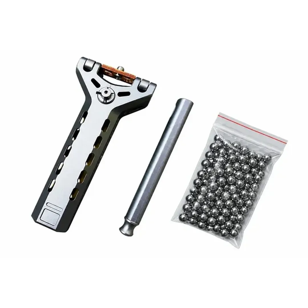🔥Limited-Time 50% OFF✨Professional Telescopic Aluminum Alloy Auto-Loading Slingshot Full Kit (200 Steel Balls)