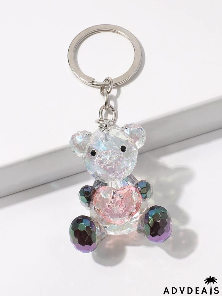 Bear Charm Keychain
