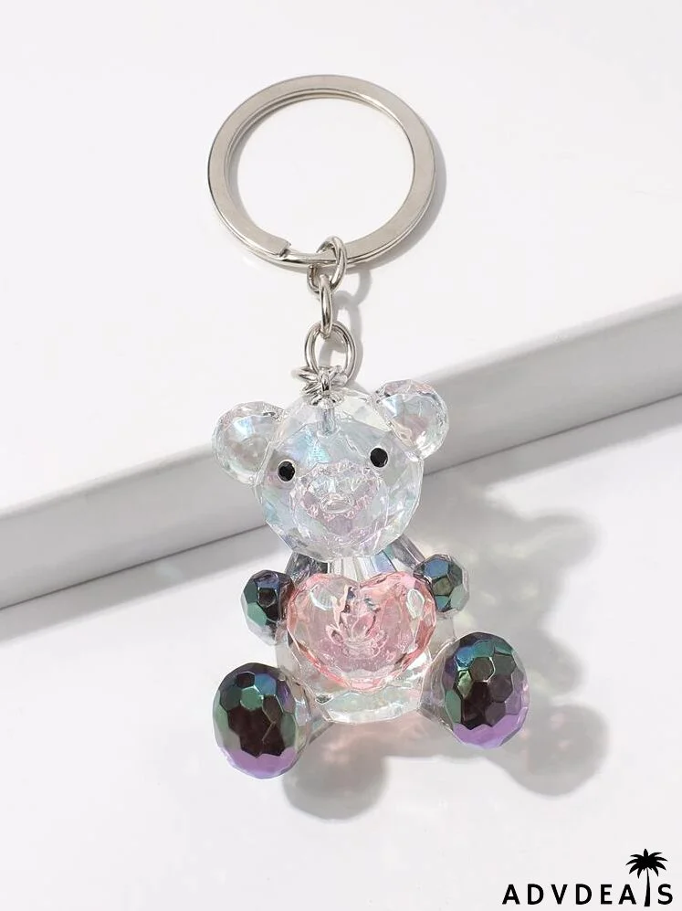 Bear Charm Keychain