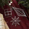 Silver Shimmers Christmas's Tree Hanging Decors
