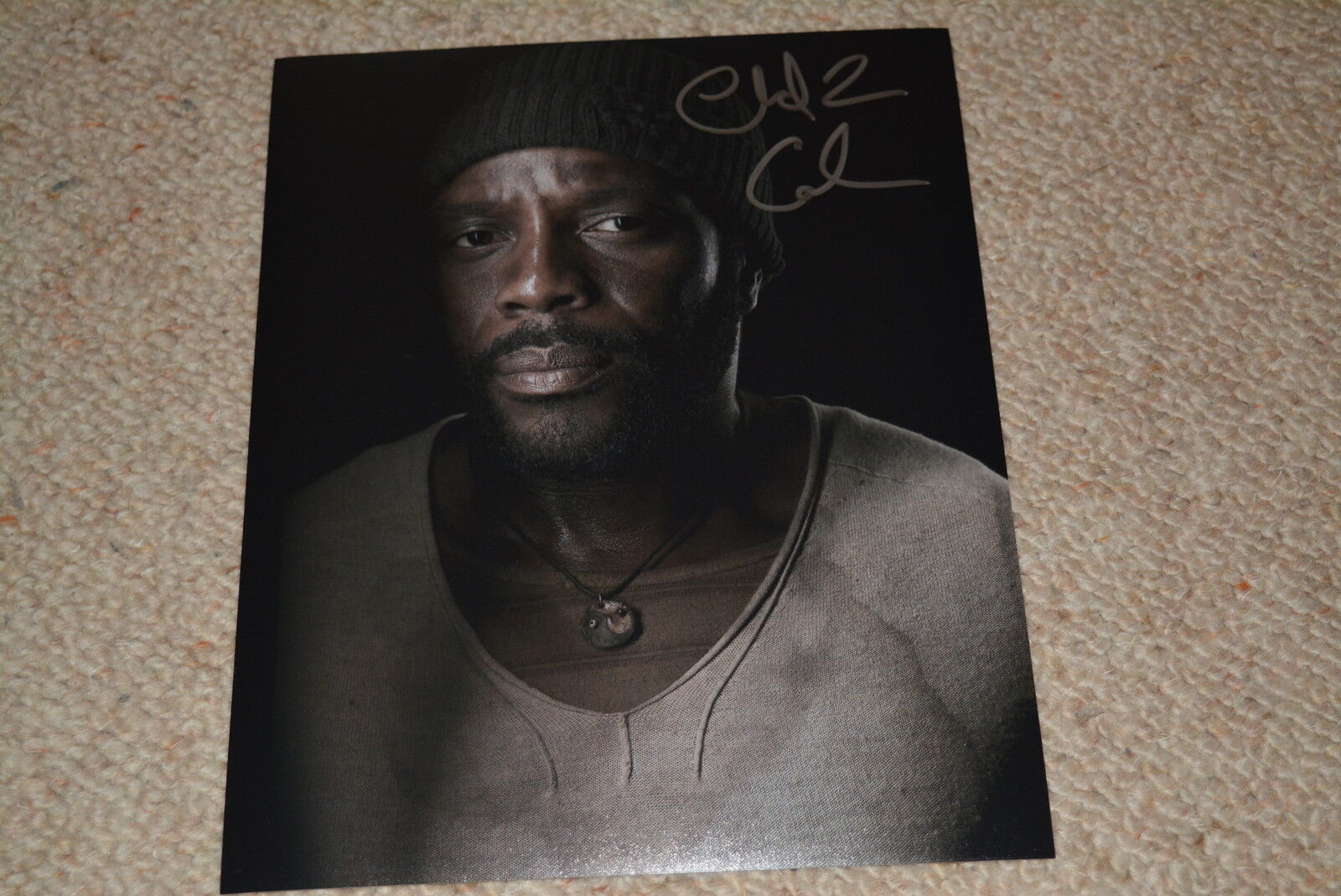 CHAD COLEMAN signed autograph 8x10 (20x25 cm) In Person WALKING DEAD Tyreese