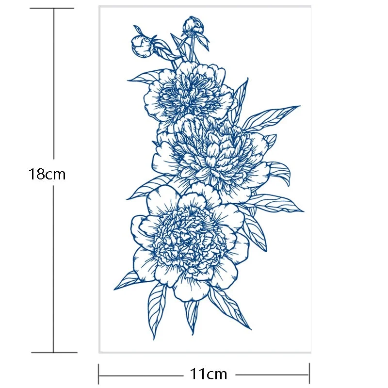 Waterproof Temporary Juice ink Sticker Triangle Star Words Feather Natural Fruit Gel Long lasting Tattoo Art for Men Women Arm