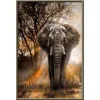 Africa Elephant | Full Round Diamond Painting Kits