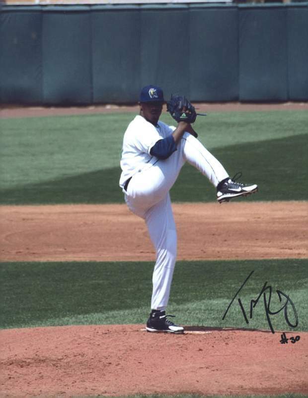 Trevor Reckling authentic signed baseball 8x10 Photo Poster painting W/Cert Autographed (A0063)