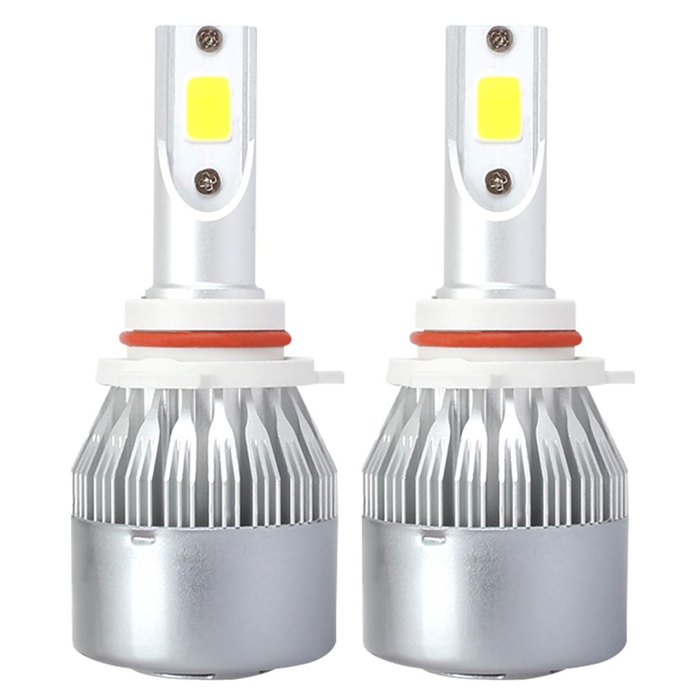 

2pcs LED Car Light Bulbs 9005 36W 3000K COB Auto Headlight Fog Lamp Bulbs, H11, 501 Original