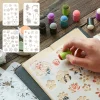 🧑&zwj;🎨Couverture de doigt de tampon encreur bricolage cr&eacute;atif💖