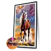 Diamond Painting -DIY Full Round Drill Horse(40*60CM)