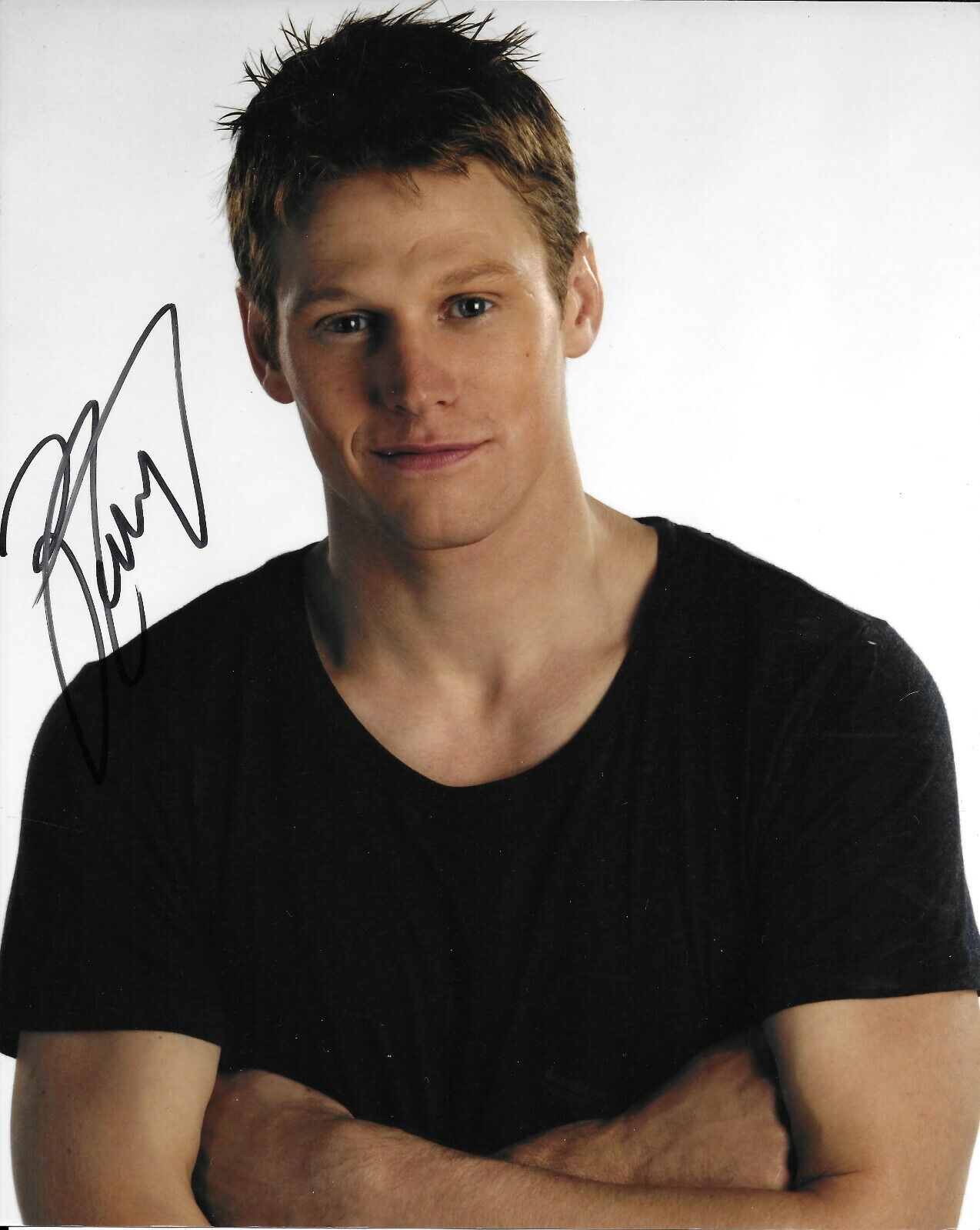 Zach Roerig The Vampire Diaries autographed Photo Poster painting signed 8x10 #3 Matt Donovan