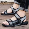 Handgenähte, atmungsaktive und stoßdämpfende ECCO® 2024 Strandsandalen für Herren