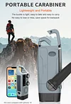 Outdoor Multi-Function Emergency Radio Hand Crank Radio Solar Flashlight Integrated