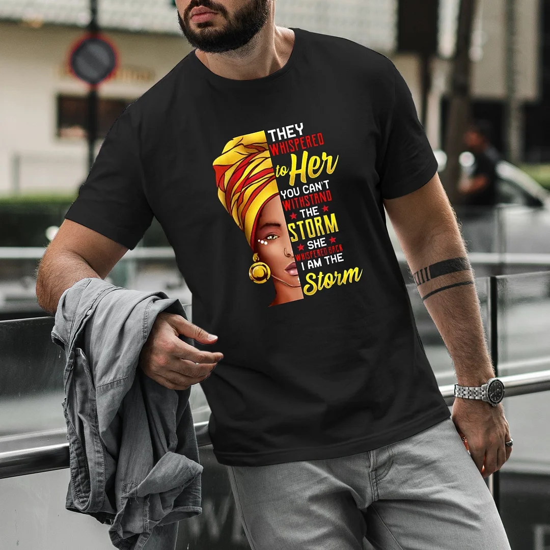 I Am The Storm Mens Funny T'Shirt