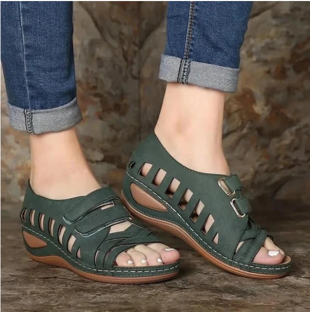 human made sandals