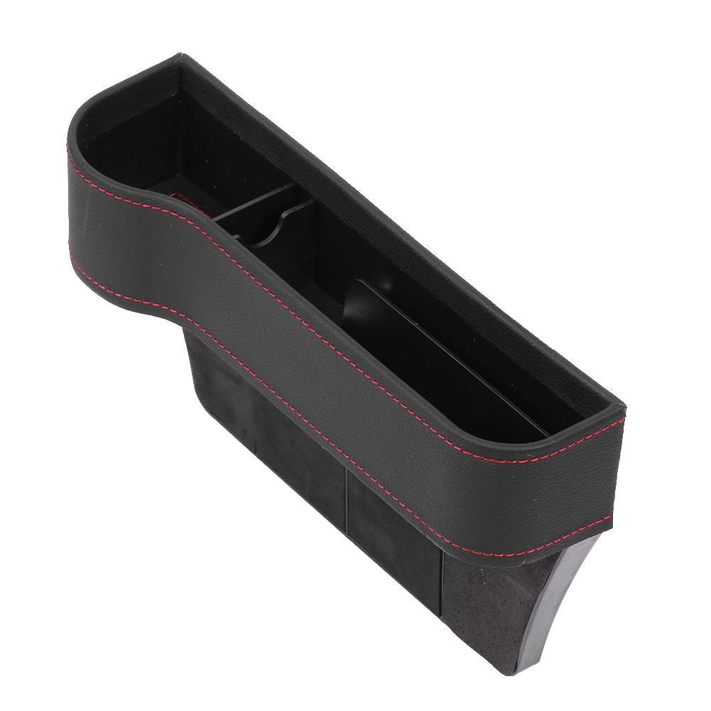 

Car Seat Crevice Storage Box Cup Drink Holder Seat Gap Organizer, Black, 501 Original